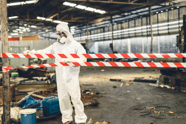 Professional Biohazard technician working in Tonopah, NV